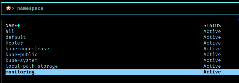 list-namespaces