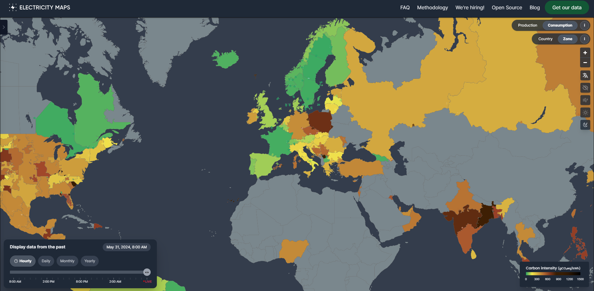 Electricity Maps